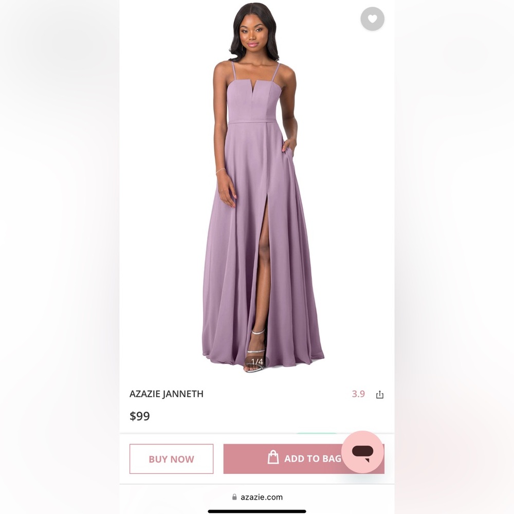 BRAND NEW Azazie Janneth